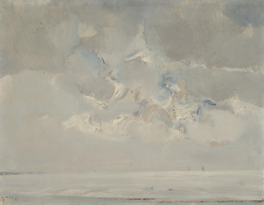 Marine met indrukwekkende hemel, Floris Jespers