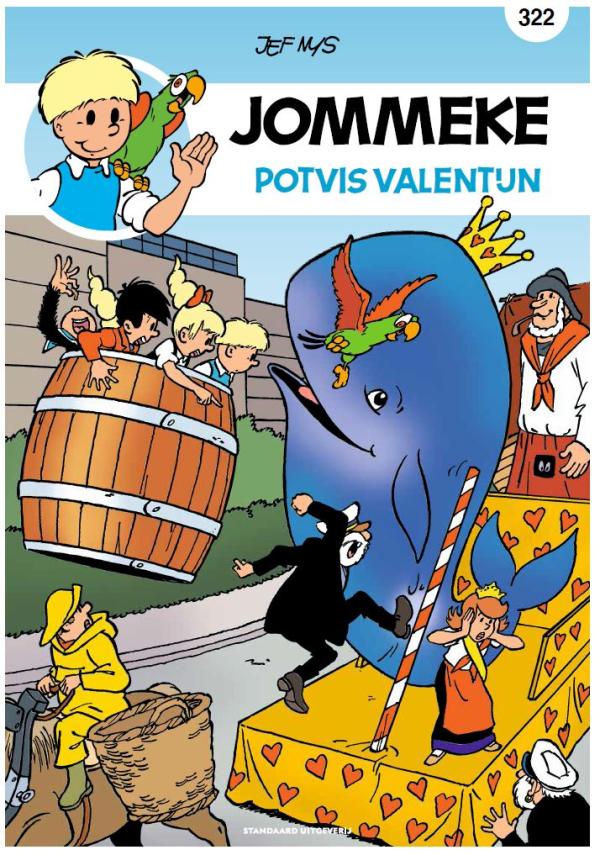 Jommekesalbum Potvis Valentijn